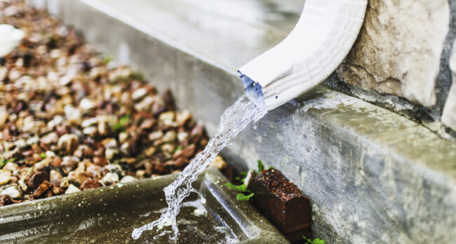 Direct Water Away From Your Home