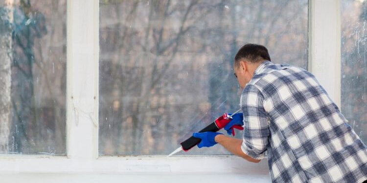 Use Caulk to Keep Indoor Air From Escaping